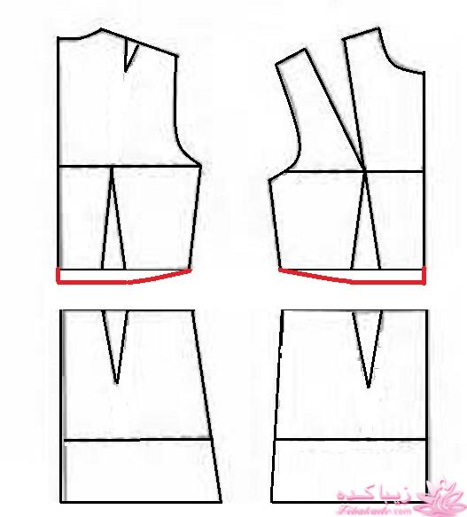 آموزش دوخت مانتو